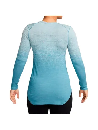 T-shirt Bleu Technique Femme Nike Adv Run 2