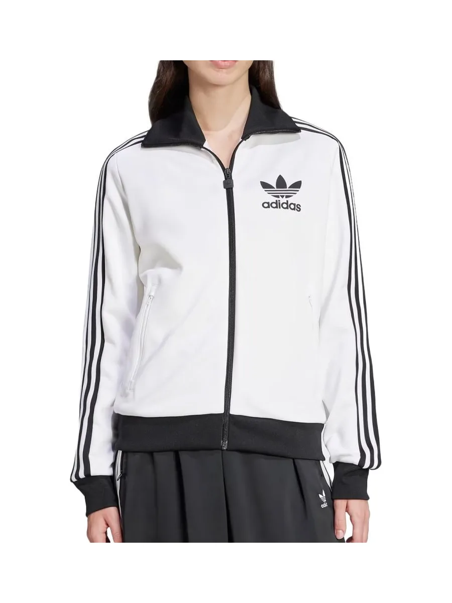 Veste Blanche/Noire Femme Adidas Classic 2
