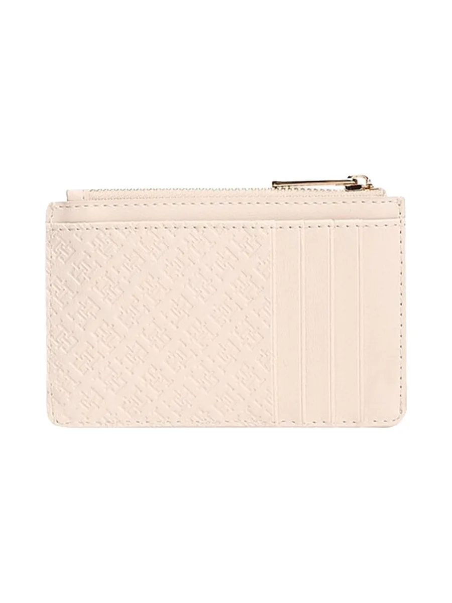 Porte-cartes Ecru Femme Tommy Hilfiger Long 3