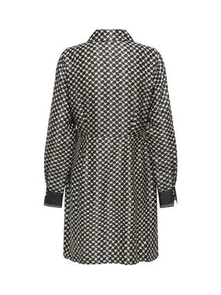 Robe Noire à Motifs Femme Only Jane Life 2