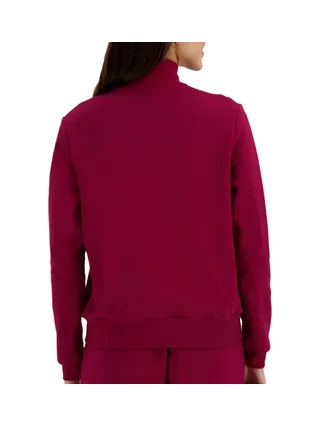 Sweat Zippé Bordeaux Femme Le Coq Sportif Heritage 2
