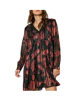 Robe Noire/Rouge Femme Kaporal MOON 1