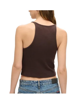 Débardeur Marron Femme Superdry Essential Racer Vest 2