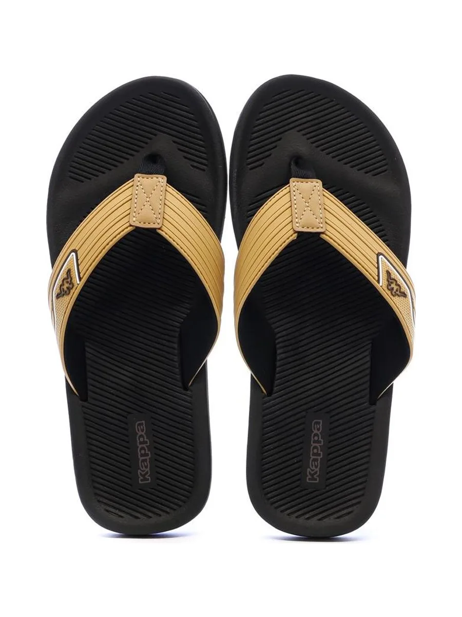 Tongs Noire/Camel Homme Kappa Seaf 4