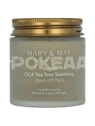 Mary & May Cica Tea Tree Soothing Wash Off Pack 125g 2