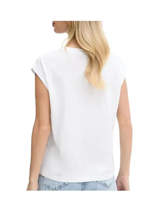 T-shirt Blanc Femme Pepe Jeans Aurore 2