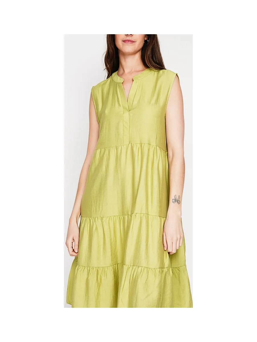 Robe col tunisien gaufrée à étages S/M 4