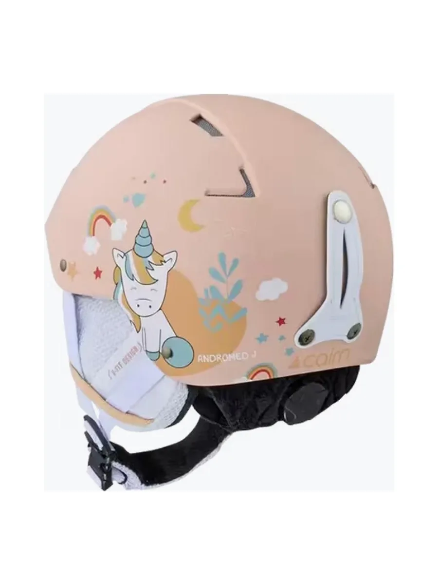 Casque de Ski Rose Fille Cairn Andromed J 3