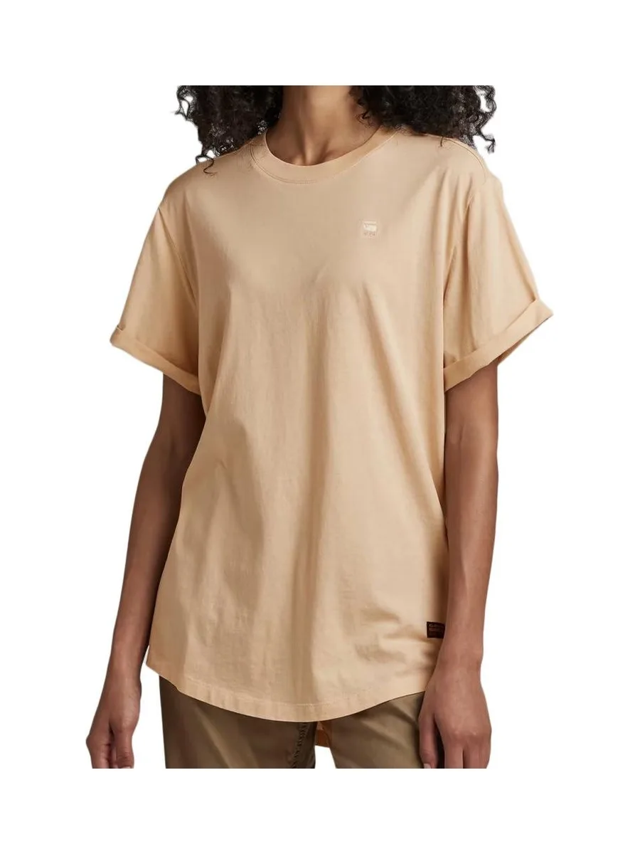 T-shirt Beige/Rose Femme G-Star Raw D16902 2