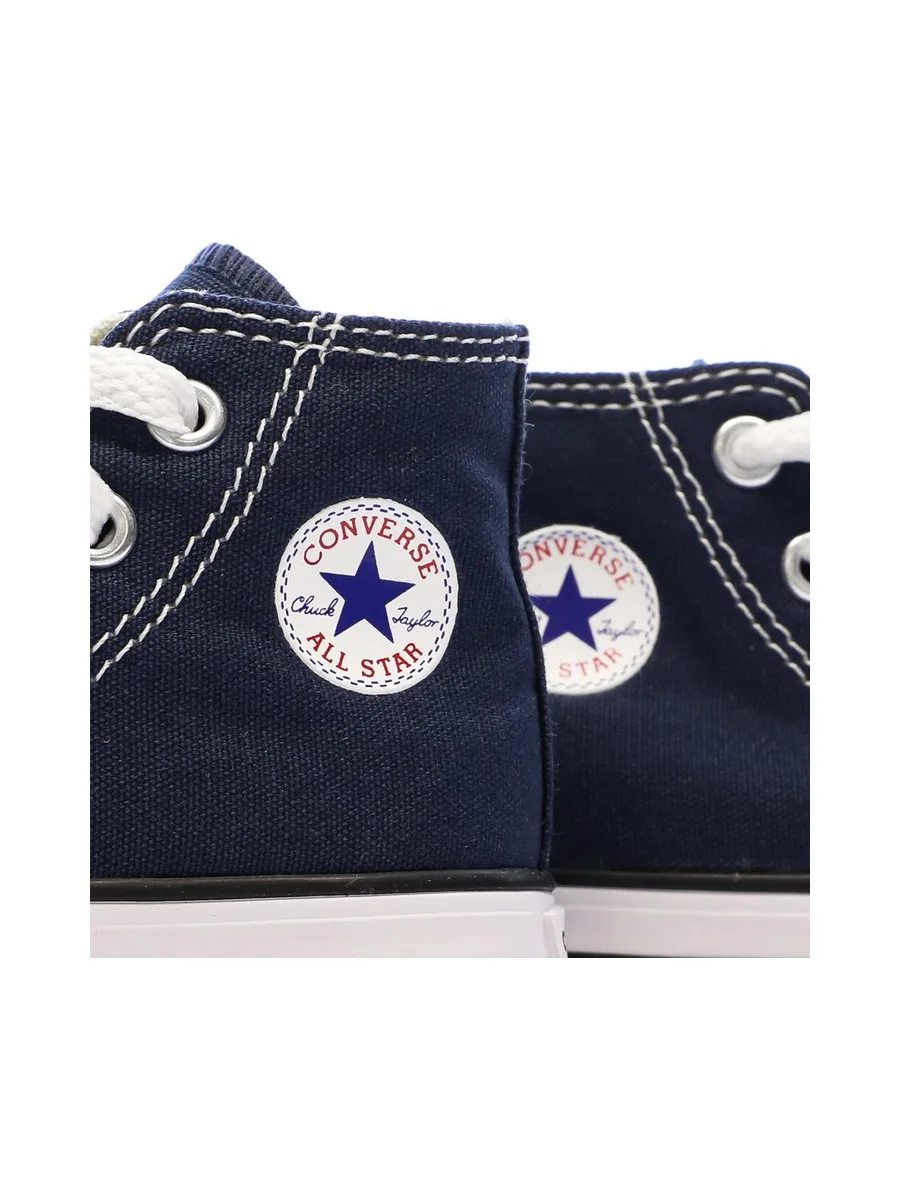 All Star High Bébé Chaussures Marine Converse 7