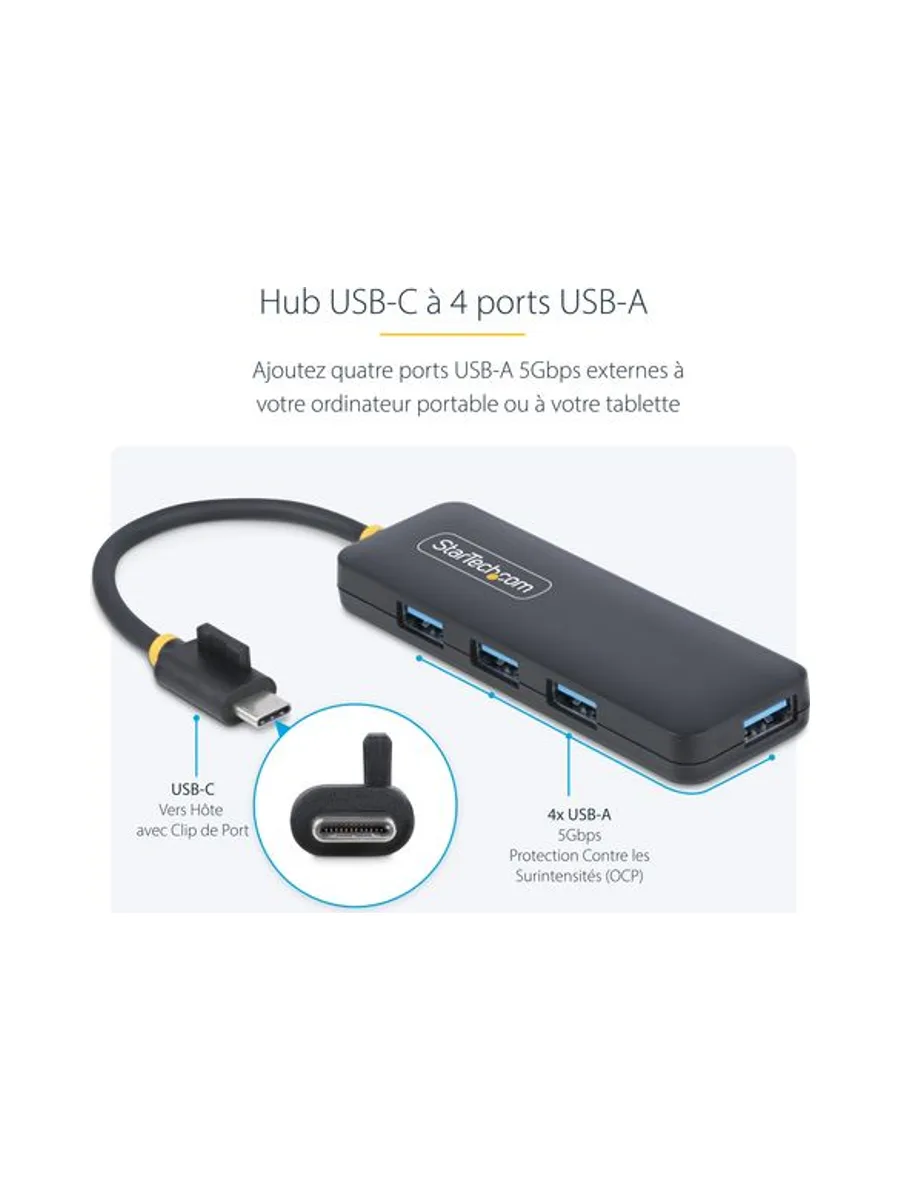 StarTech.com H5C4A-USB-HUB interface hub 13