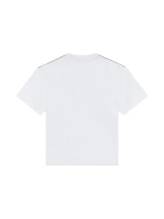 T-Shirt Blanc Garçon Timberland T60291 2