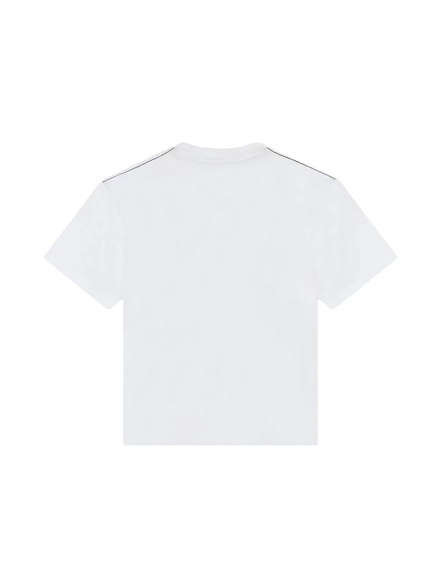T-Shirt Blanc Garçon Timberland T60291 3