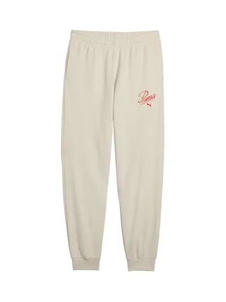 Jogging Beige Fille Puma Script 1