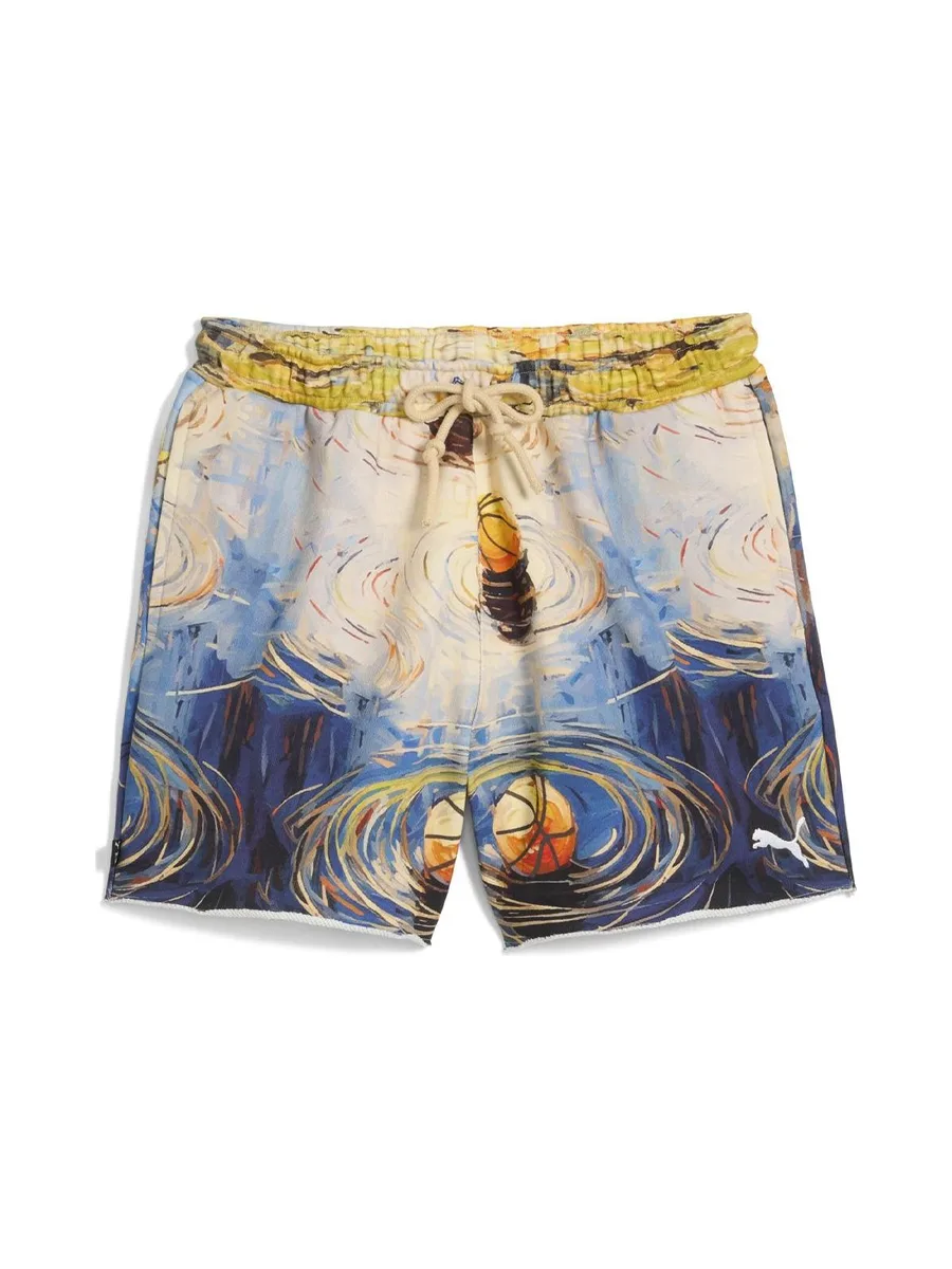 Short Bleu/Jaune Homme Puma Dylan 2