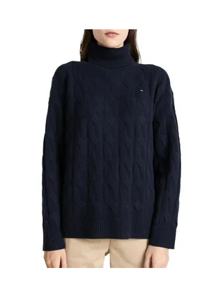 Pull Marine Femme Tommy Hilfiger Soft 1