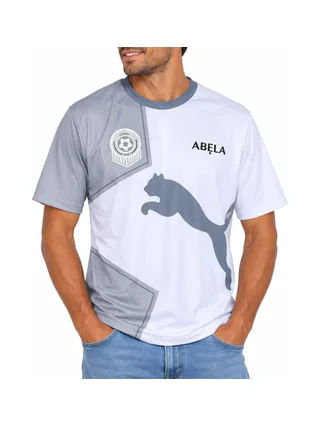 Maillot de Foot Blanc/Gris Homme Puma Marscup SNCF 1