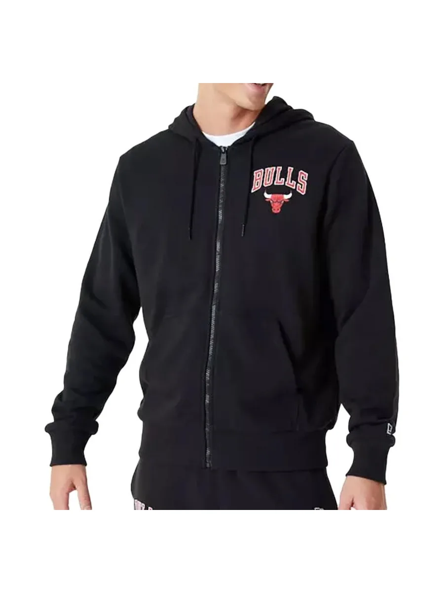 Sweat Zippé Noir Homme New Era 60348866 1
