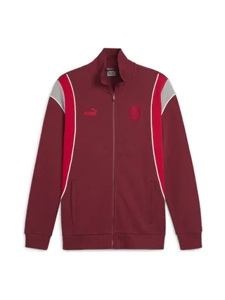 AC Milan Veste de Survêtement Rouge Homme Puma Ftblarchive Trac 1