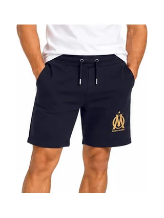 Short Jogging Marine/Doré Homme Olympique de Marseille 1
