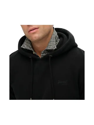 Sweat Noir Homme Superdry Essential Logo HB 2