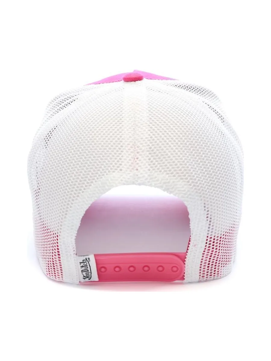 Casquette Rose/Blanche Mixte Von Dutch Xavier 4