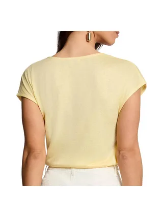 T-Shirt Jaune Femme Morgan Fantaisie 2