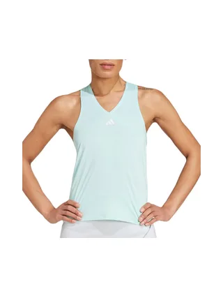 Débardeur Bleu Femme Adidas Club Tank 1