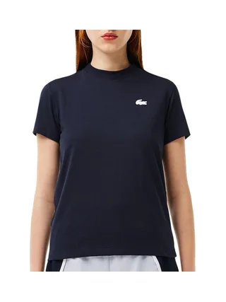 T-Shirt Marine Femme Lacoste TF9246 1