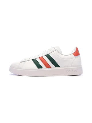 Baskets Blanc/Noir/Rouge Homme Adidas Grand Court 2.0 1