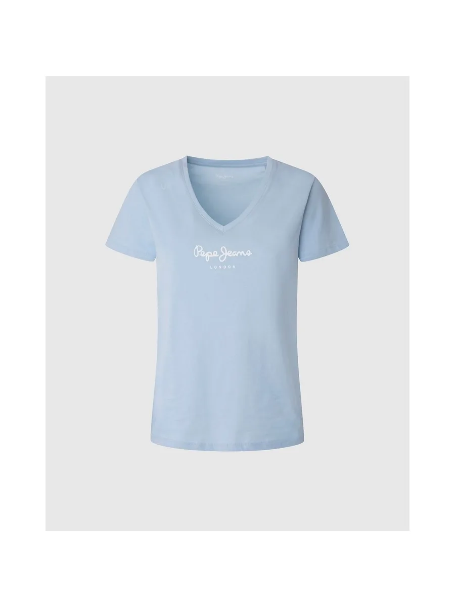 T-shirt PEPE JEANS Wendy à col en V 2