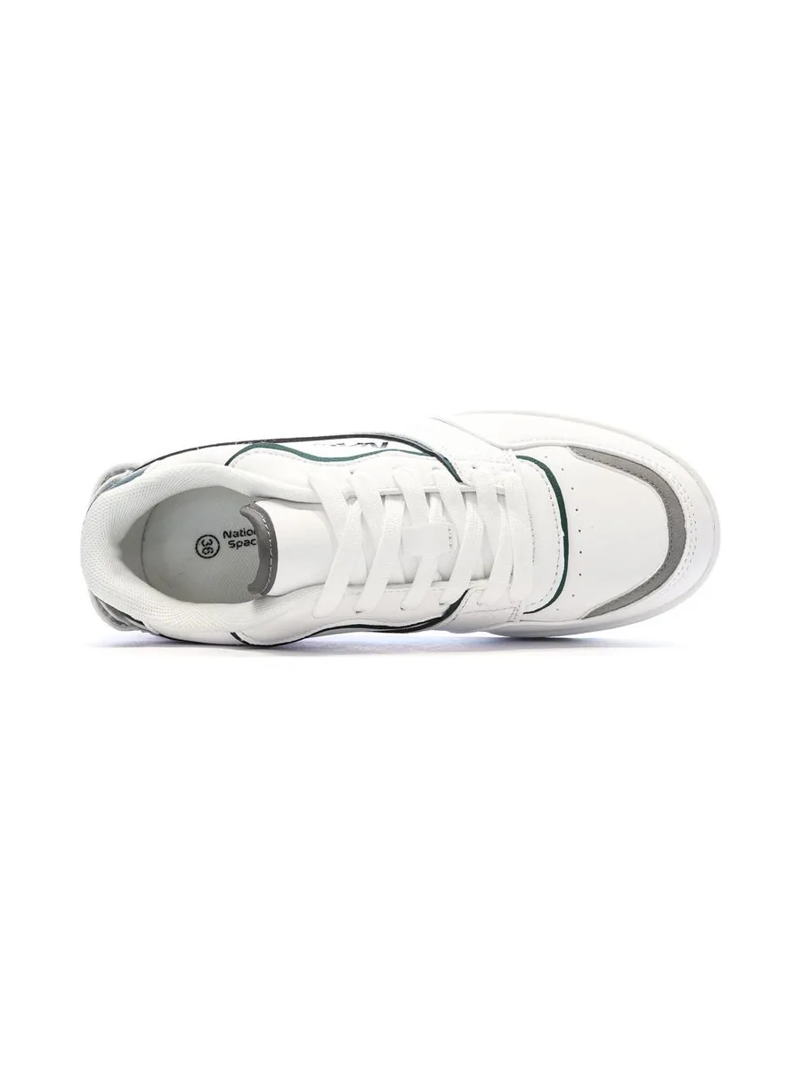 Baskets Blanc/Vert Garçon Nasa Jabalem 5