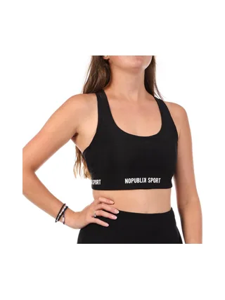 Brassière Noire Femme No Publik California 1