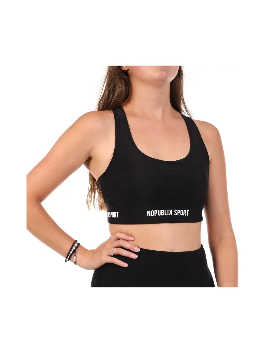 Brassière Noire Femme No Publik California 2