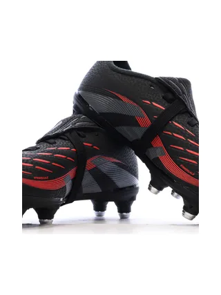 Chaussures de Foot Noires Junior Adidas Predator League FT SG 7