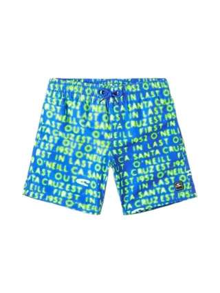 Short de bain Bleu/Vert Garçon O'Neill Calis 1
