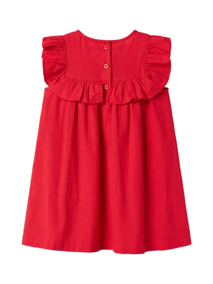 Robe Rouge Fille Name it Alinnen 2