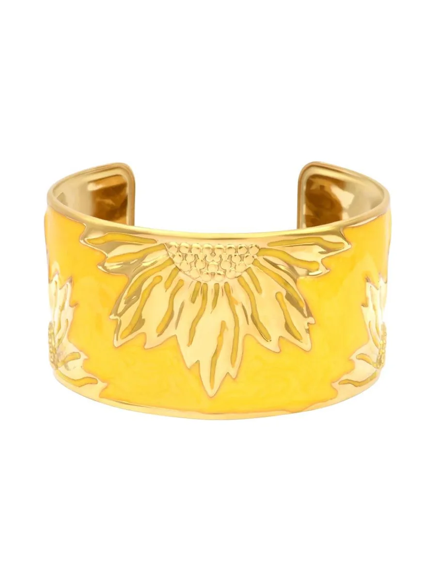 Bracelet Doré/Jaune Femme Clio Blue Tournesol 2