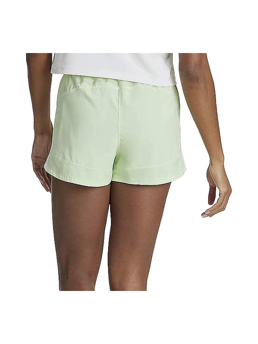 Short de Sport Vert Femme Adidas Pacer High 2