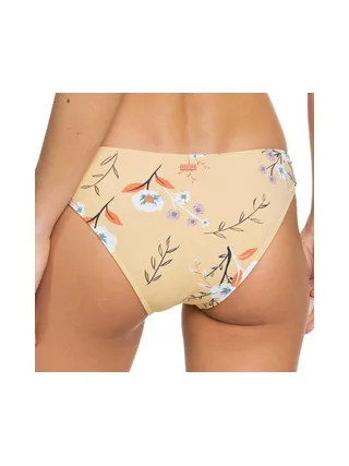 Bas de Bikini Jaune à fleurs Femme Roxy Lahaina Bay 2