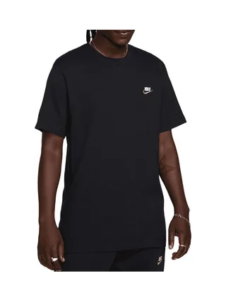 T-shirt Noir Homme Nike Sportswear Club 1