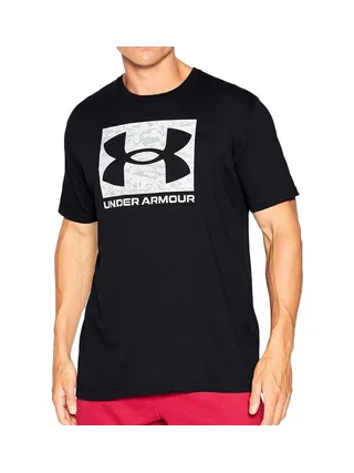 T-Shirt Noir Homme Under Armour Camo Boxed 1