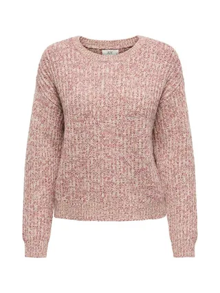 Pull Rose/Écru Femme JDY Yandi 1