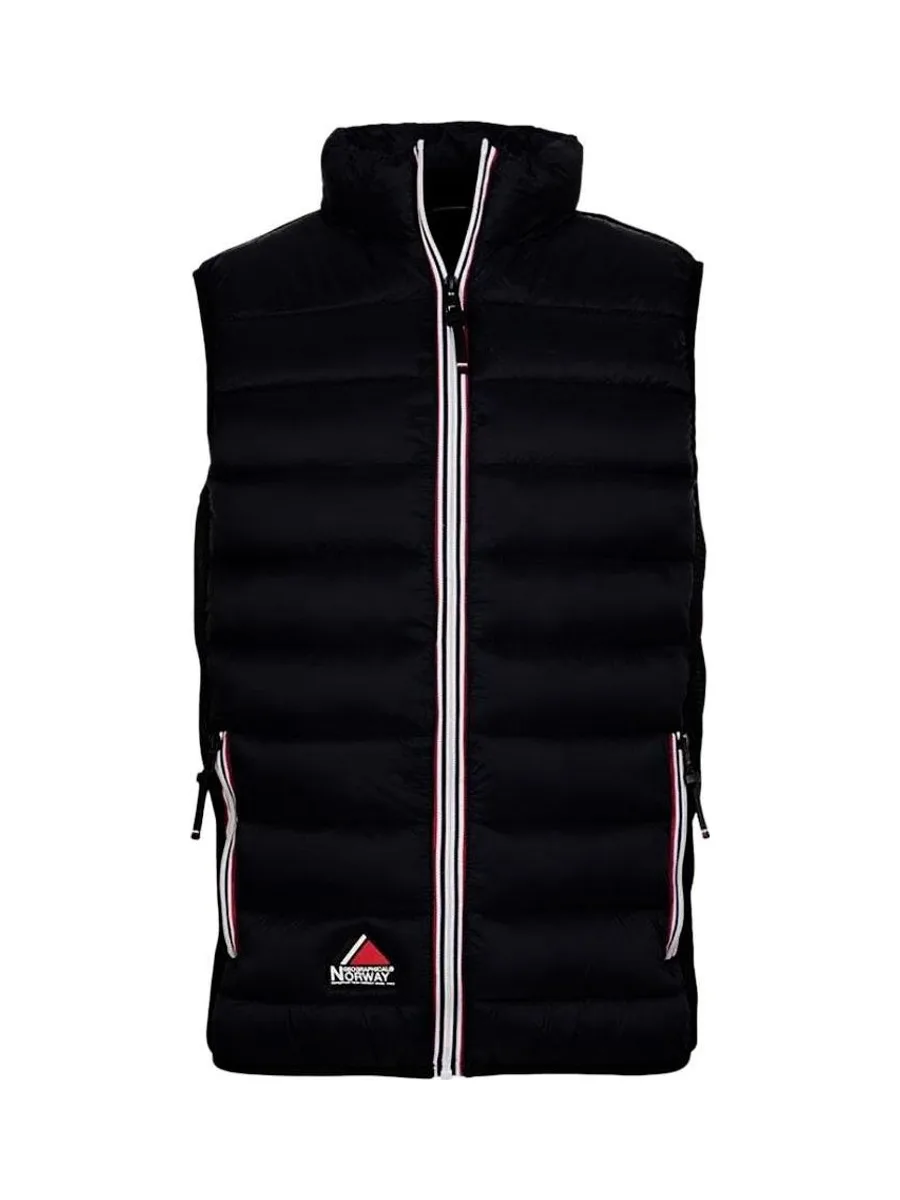 Doudoune Sans Manches Noire Homme Geographical Norway Vikash 2