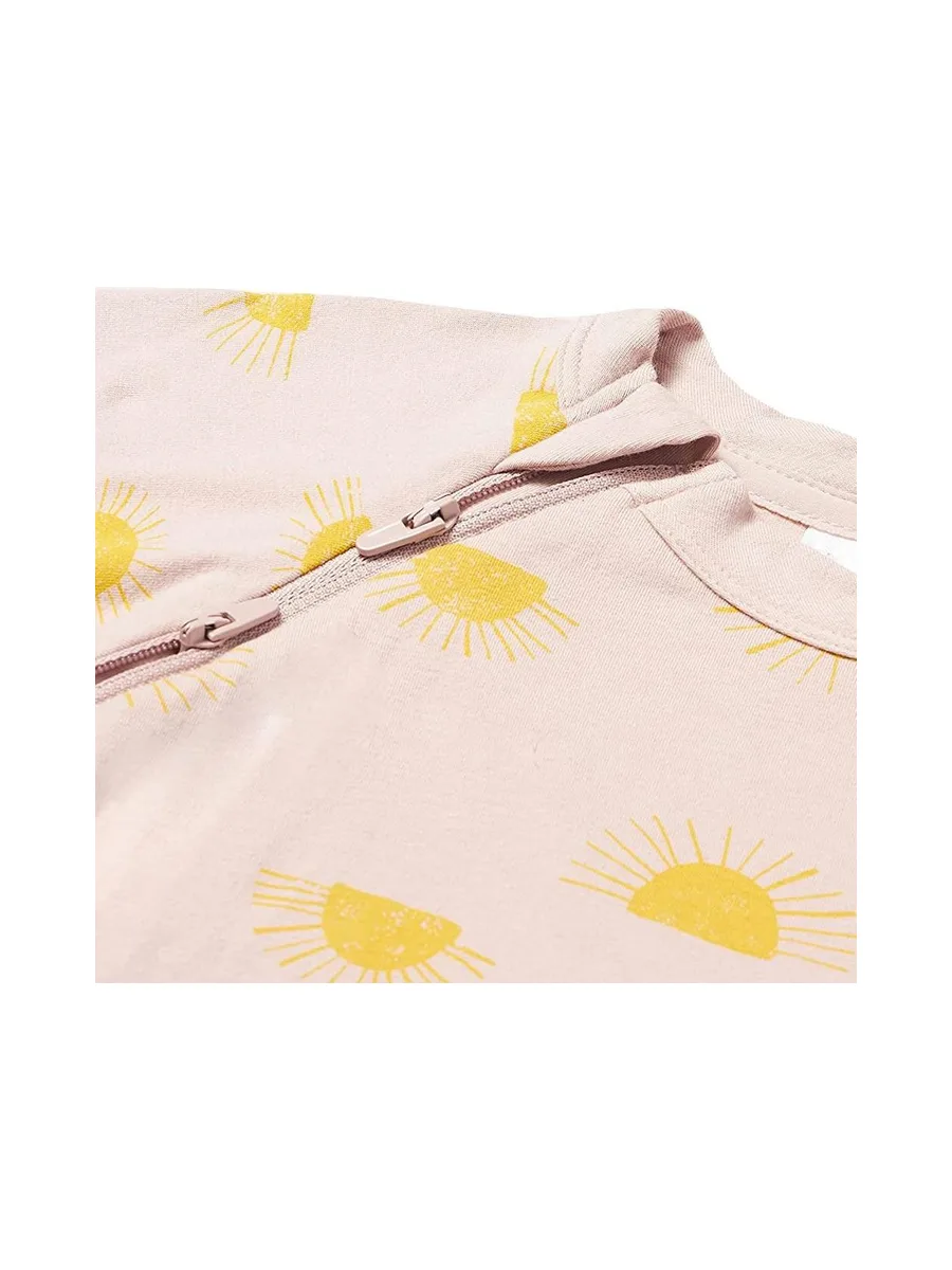 Pyjama Bébé Manches Longues Beige Fille DIM Soleil 3