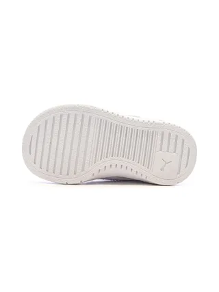 Baskets Blanches/Bleu Fille Puma Pro Sport 5