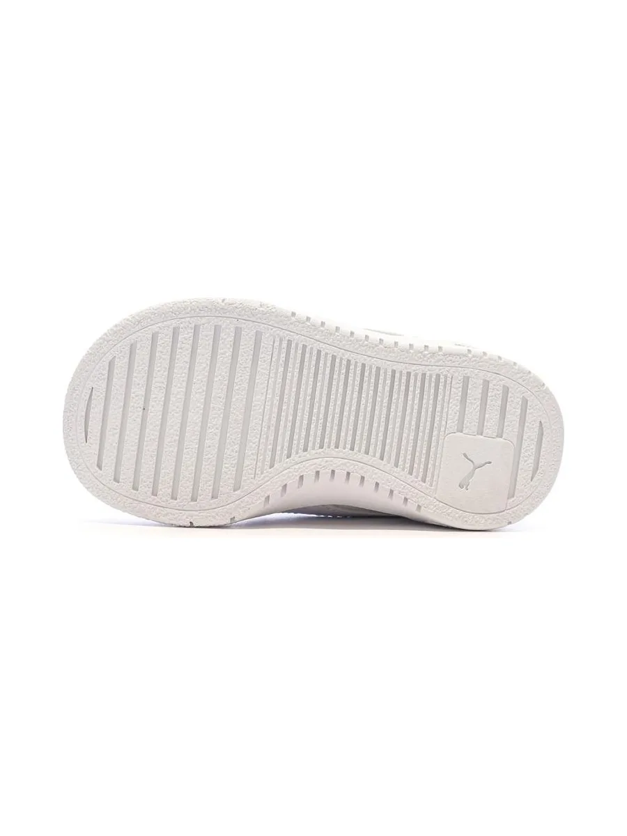 Baskets Blanches/Bleu Fille Puma Pro Sport 6