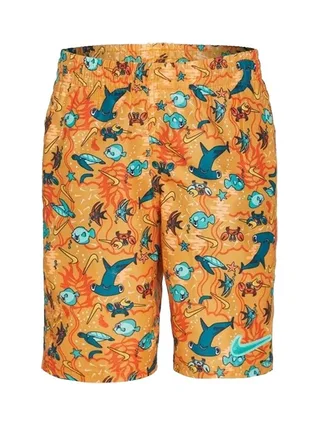 Short de bain Orange/Bleu Garçon Nike 6 Volley 1