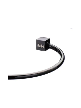 Bracelet Mutualité noir - acier 3