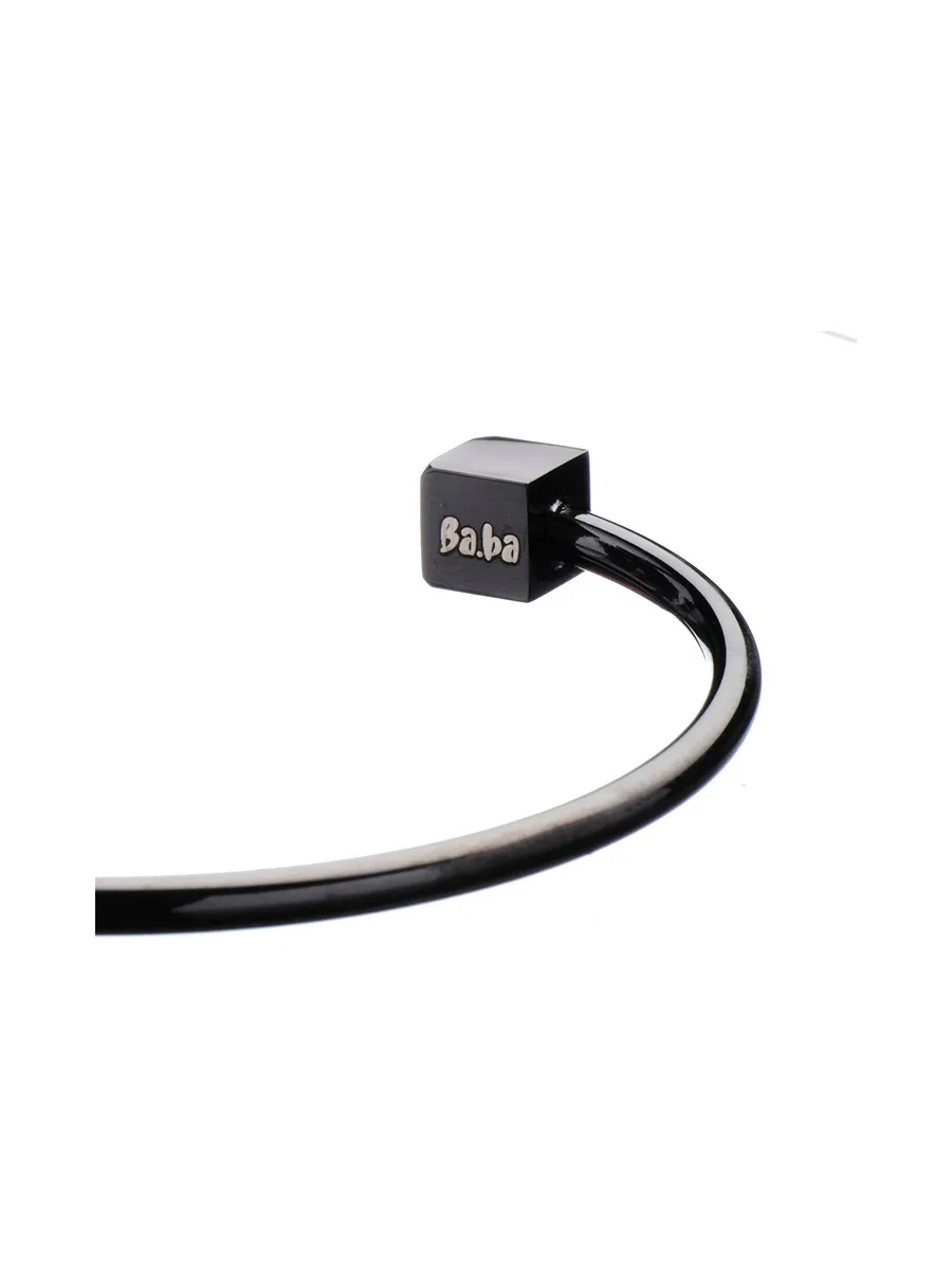 Bracelet Mutualité noir - acier 3